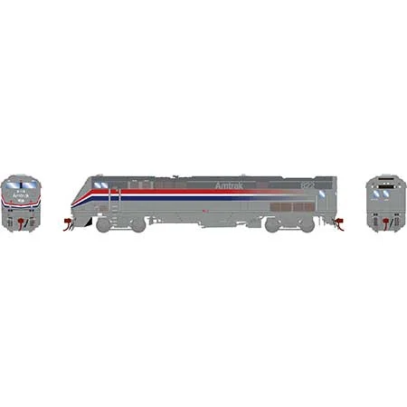 Athearn Genesis HO Scale P40DC w/DCC & Sound, Amtrak/Phase III #822