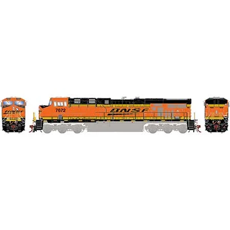 Athearn Genesis HO Scale ES44DC w/DCC & Sound, BNSF #7672