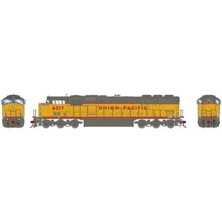 Athearn Genesis HO Scale SD60M, UP/Red Sill/As Delivered #6317