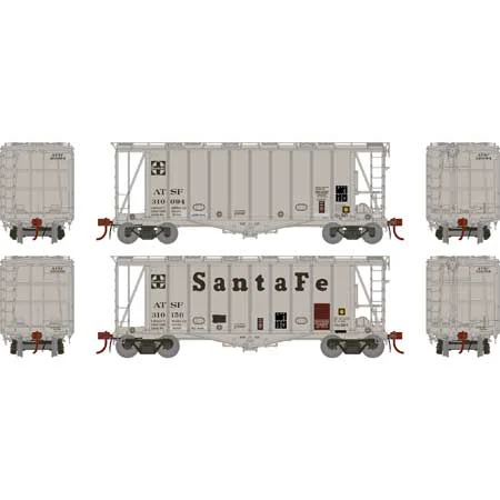 Athearn Genesis HO Scale GATC 2600 Airslide Hopper, SF (2)