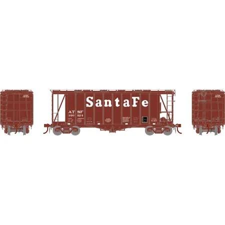 Athearn Genesis HO Scale GATC 2600 Airslide Hopper, ATSF #310124
