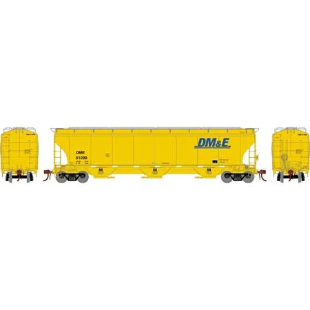 Athearn Genesis HO Scale Trinity 3-Bay Hoppers, DM&E #51299