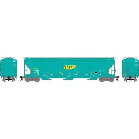 Athearn Genesis HO Scale Trinity 3-Bay Hoppers, DJTX #96087
