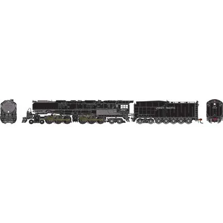 Athearn Genesis HO Scale 4-6-6-4 w/DCC & Sound, UP #3967