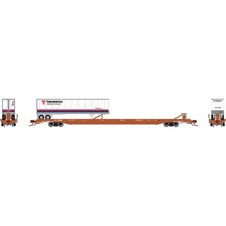 Athearn Genesis N Scale F89-F Flat w/Trailer, SP #900999