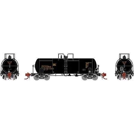 Athearn Genesis N Scale 13,600-Gallon Acid Tank, UTLX/Black #13833
