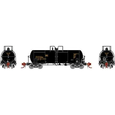 Athearn Genesis N Scale 13,600-Gallon Acid Tank, UTLX/Black #13861