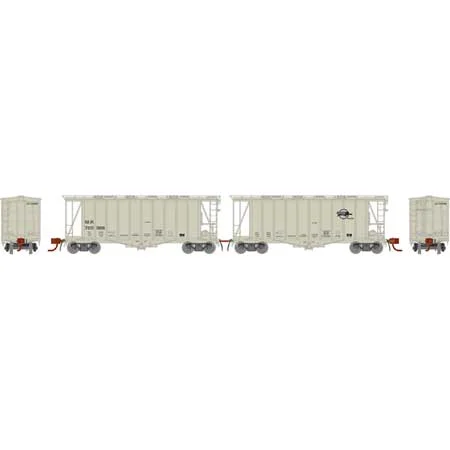 Athearn Genesis N Scale GATC 2600 Airslide Hopper,MP/Drawbar #720986(2)