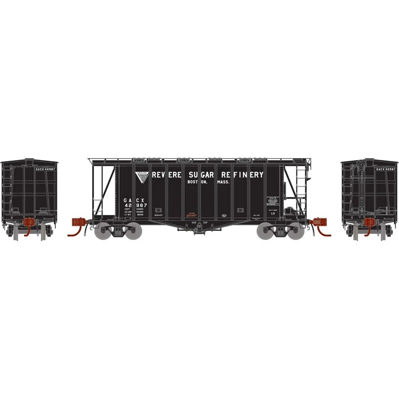 Athearn Genesis N Scale GATC 2600 Airslide Hopper, Revere/GACX #42987
