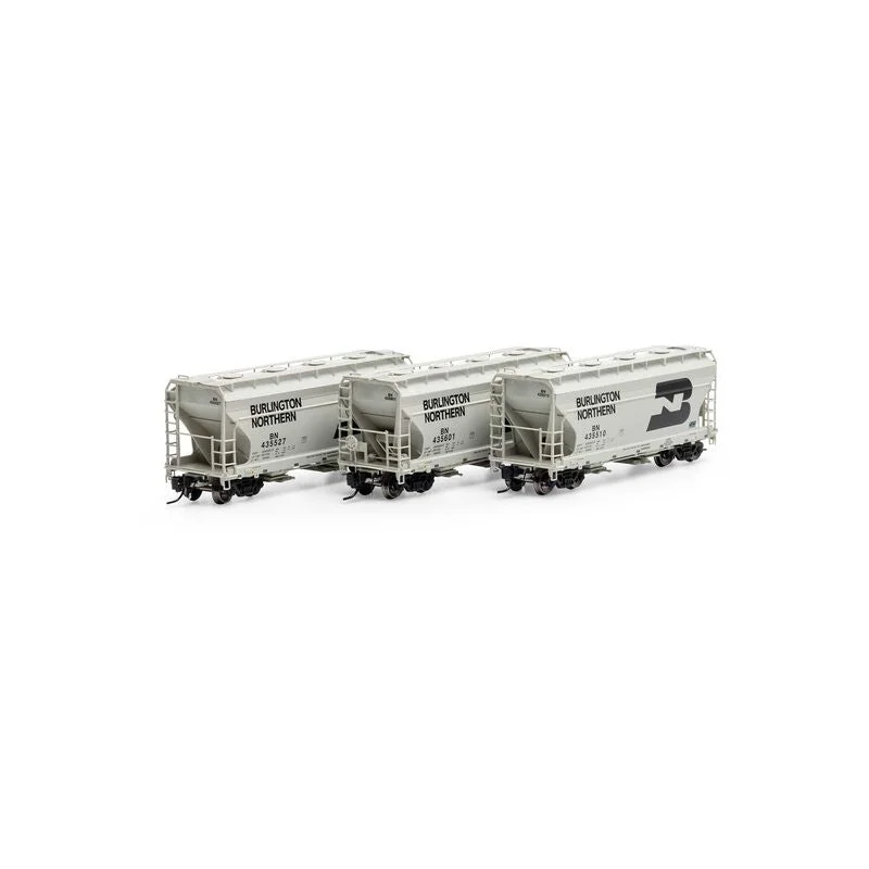 Athearn Genesis N Scale ACF 2970 Covered Hopper, BN (3)