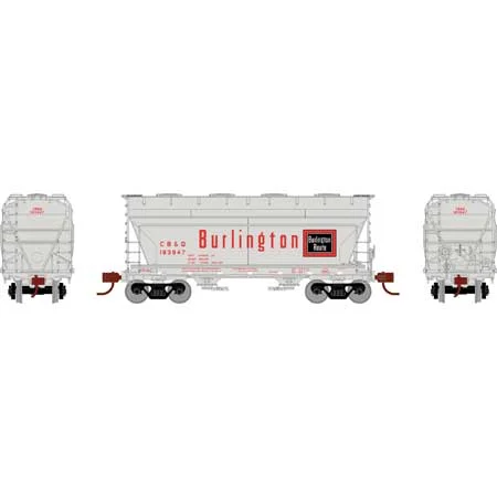 Athearn Genesis N Scale ACF 2970 Covered Hopper, CB&Q #183947