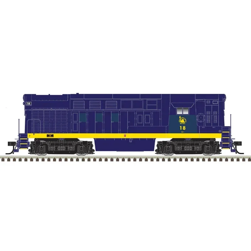 N Scale Atlas Silver H16-44 Jersey Central #19 - 40005521