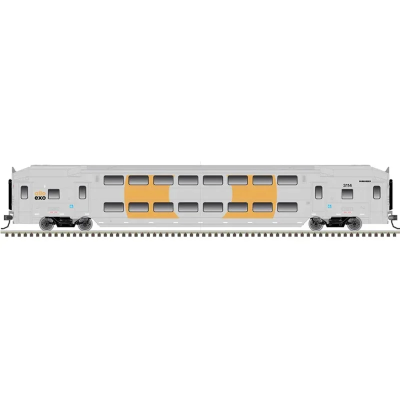 N Scale Atlas Master Multi-Level Trailer EXO (Salmon) #3114 - 50006632