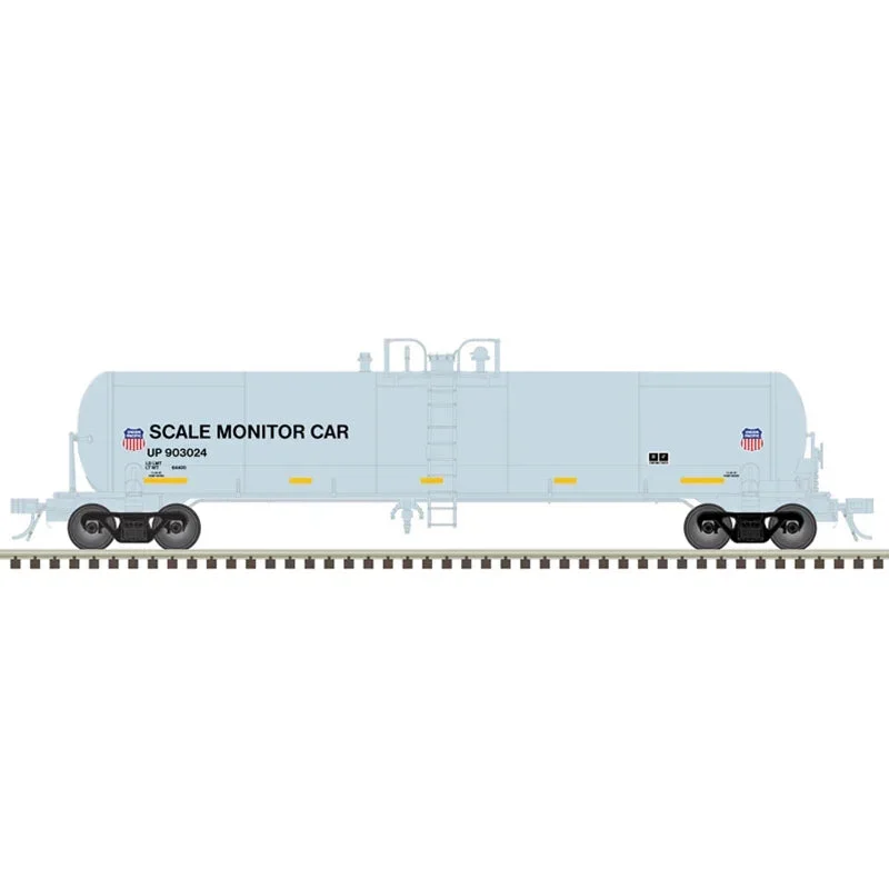 N Scale Atlas 20,700 Gallon Tank Car Union Pacific (Scale Test Car) #903024 - 50006311
