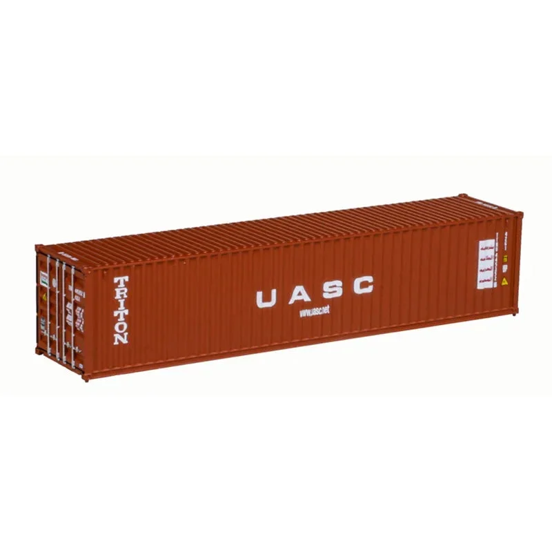 N Scale Atlas Master 40' Standard Height Container Triton/United Arab Shipping Co. Set 2 50006829 - Atlas Trains