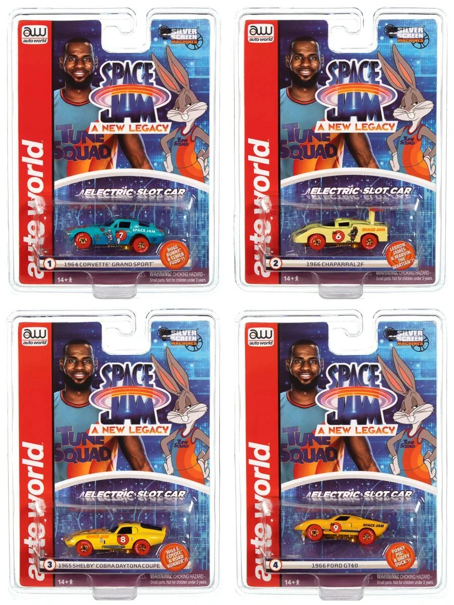 HO Scale Auto World Thunderjet Looney Tunes Space Jam - 386