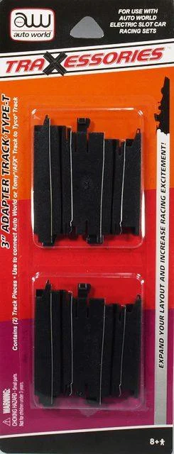Auto World 3″ Traxessories Adapter Track Type-T - 178