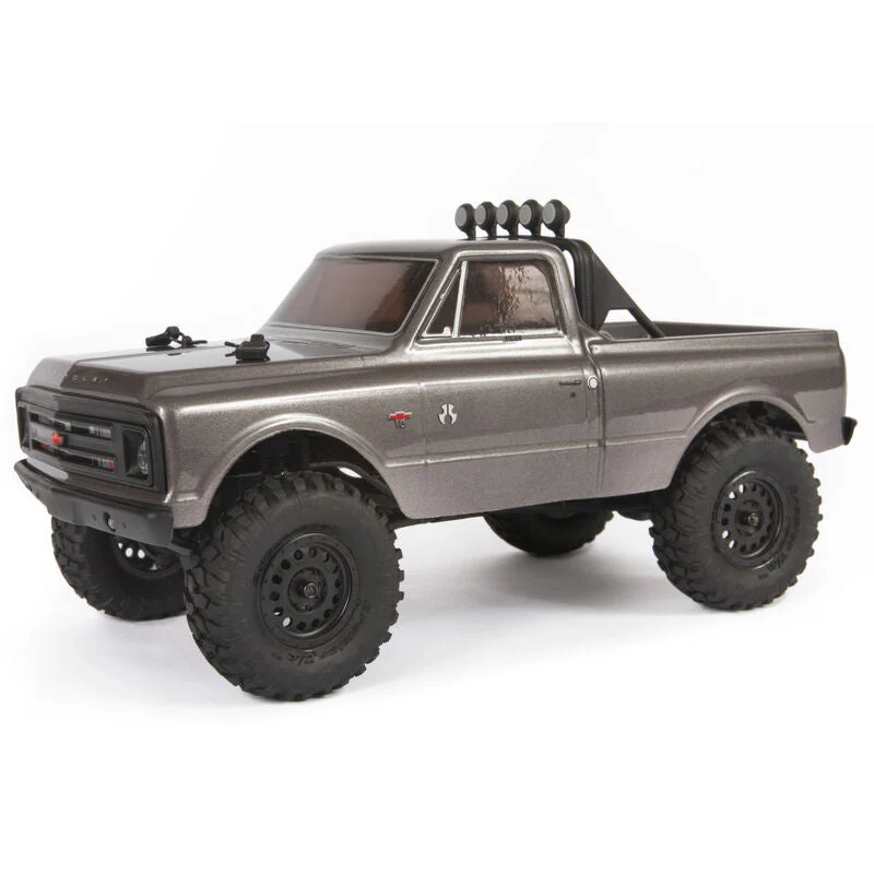 Axial SCX24 1967 Chevrolet C10 1/24 4WD-RTR, Dark Silver