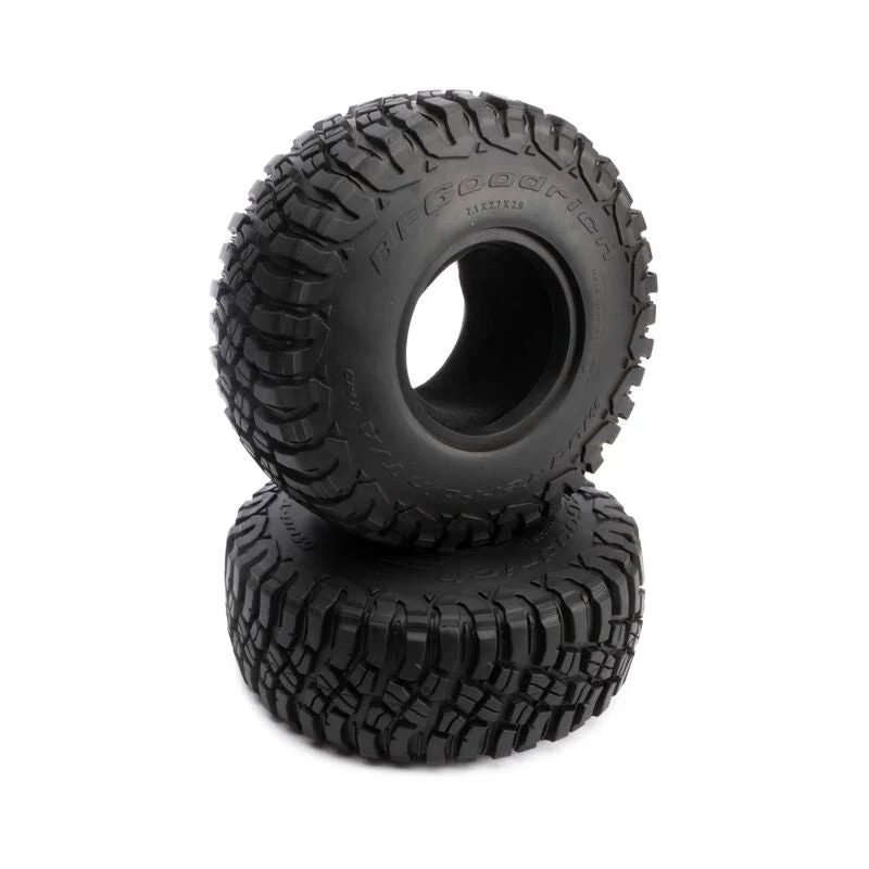 Axial 2.9" BFGoodrich Mud Terrain KM3 w/Inserts (2)