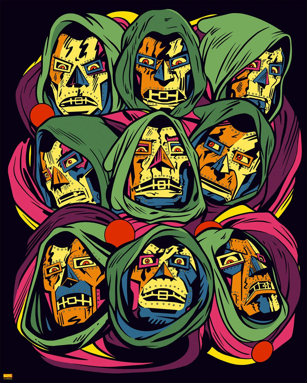 Doctor Doom Variant Poster - Aaron Craig