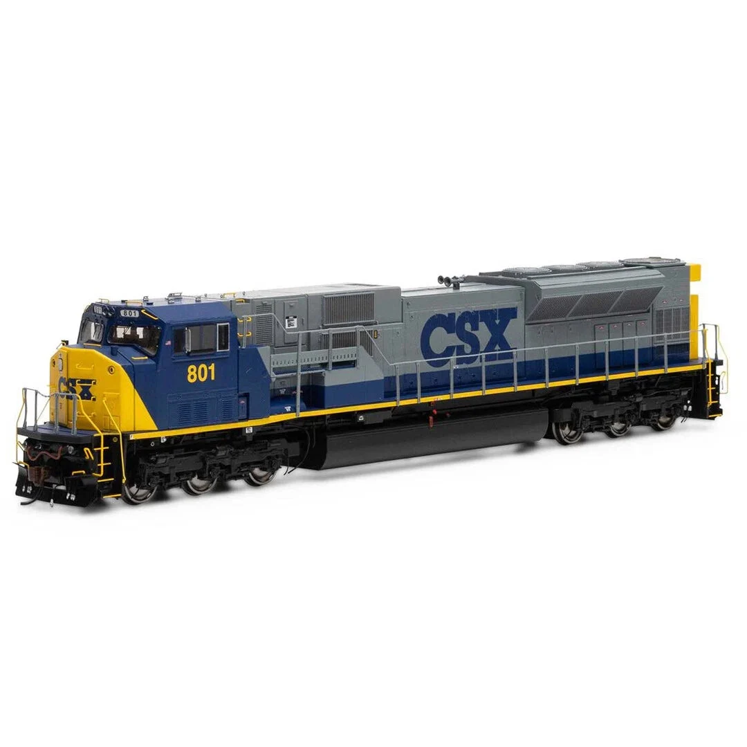 Athearn Genesis HO Scale CSX SD80MAC #801 (DCC Ready) - ATHG28086
