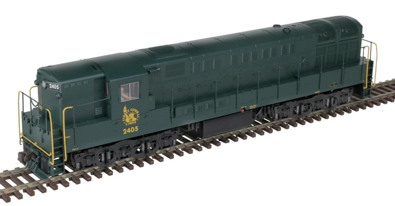 Atlas Master Silver Series HO Central Railroad of New Jersey CNJ #2405 FM H-24-66 Phase 1b Trainmaster DCC Ready