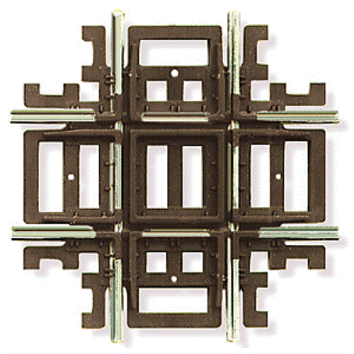 Atlas HO Code 83 90 Degree Crossing 577