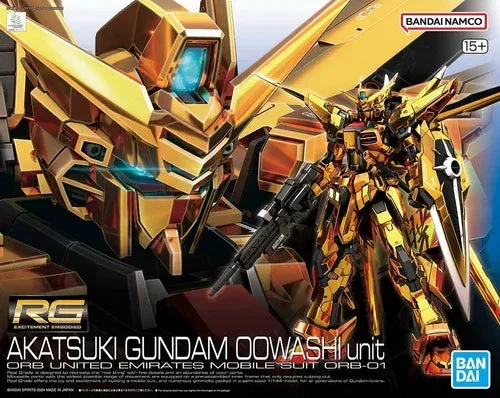 1/144 Bandai Akatsuki Gundam Oowashi Unit "Gundam Seed" 2700763 - Bandai Namco