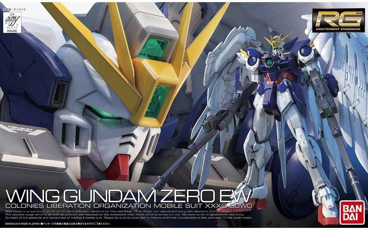 1/144 Bandai RG 17 Wing Gundam Zero EW 2279763 - Bandai Namco