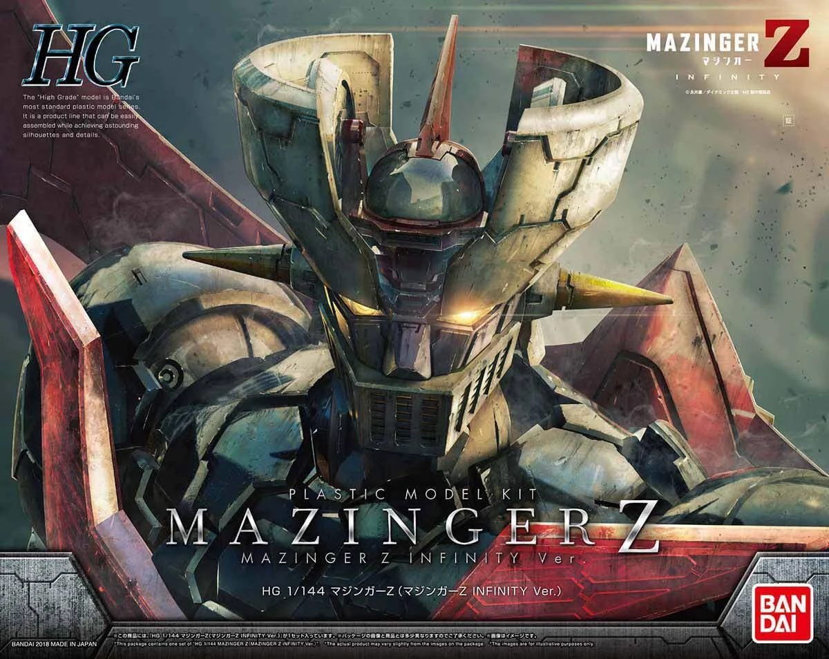 1/144 Bandai HG Mazinger Z (Infinity Ver.) 2429867 - Bandai Namco
