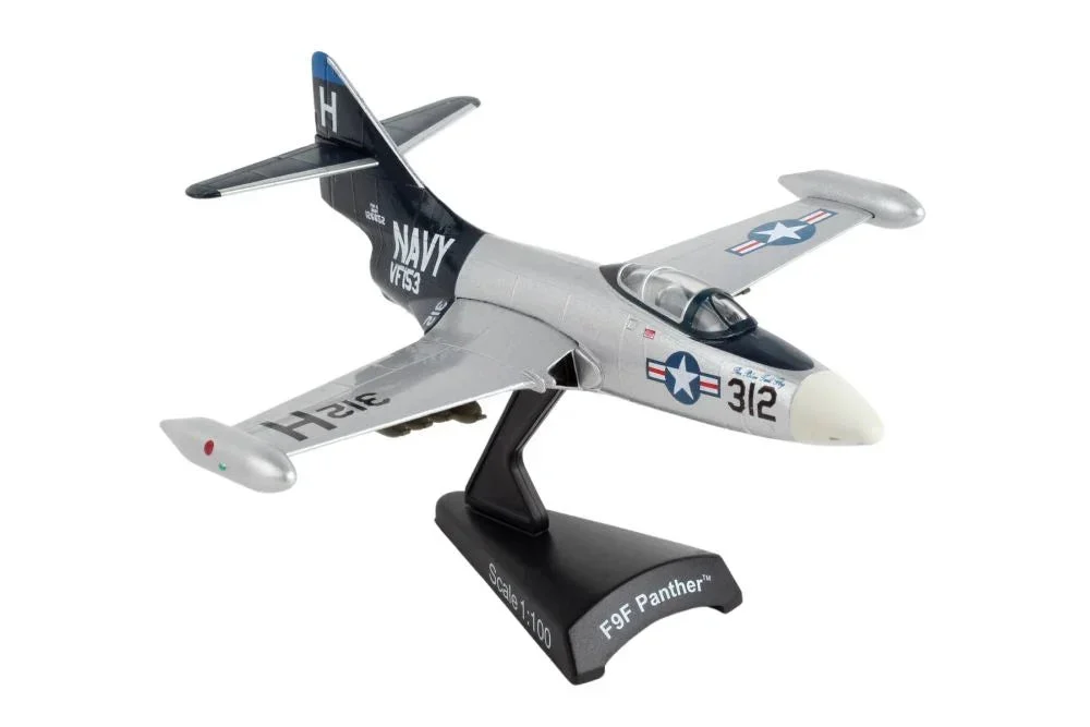 1/100 Daron F9F Panther Silver/Black 5393-3