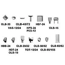 Plastruct White Polystyrene Pedestal Sink (1 per pack)