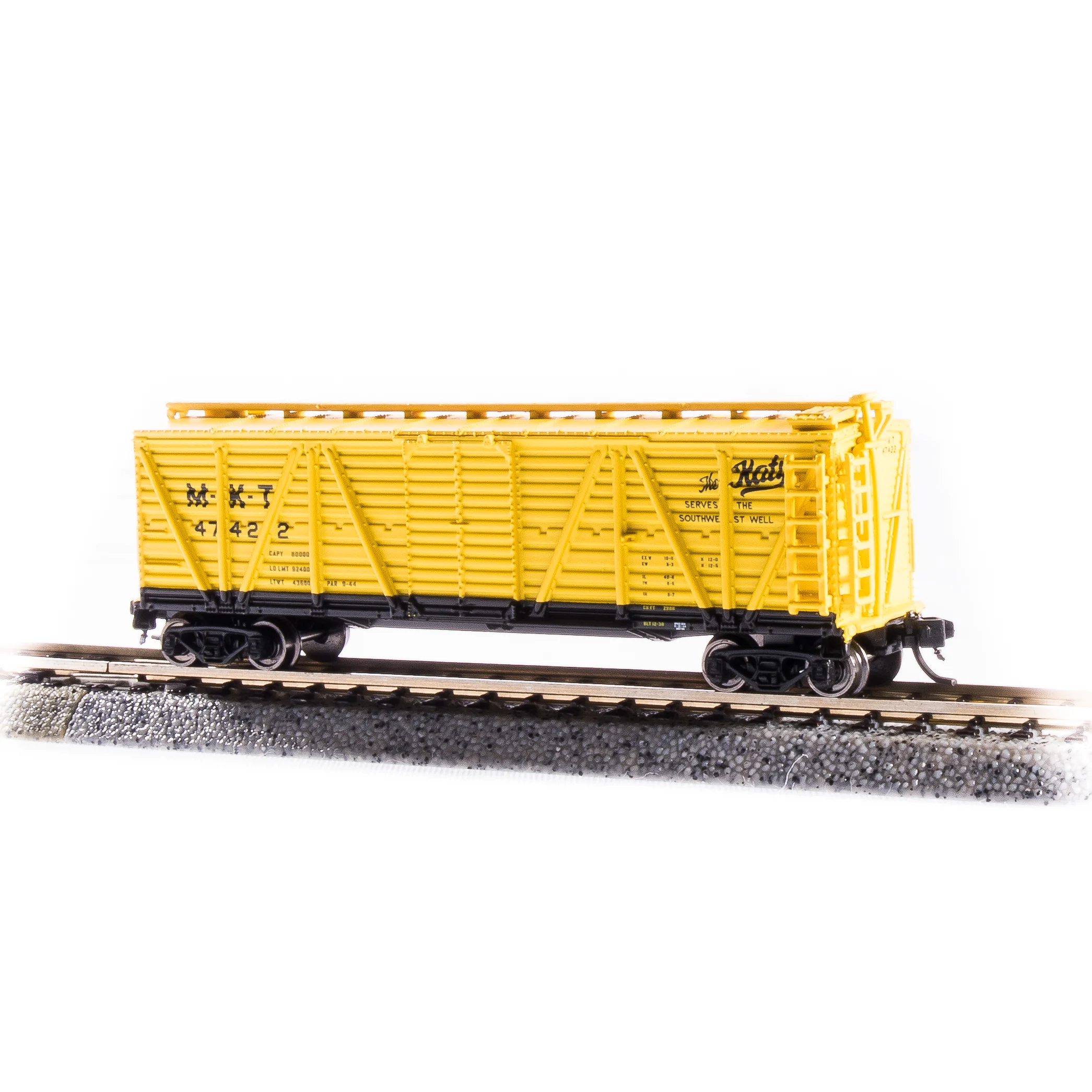 Broadway Limited N K7a Stock Car MKT w/Hog Sounds