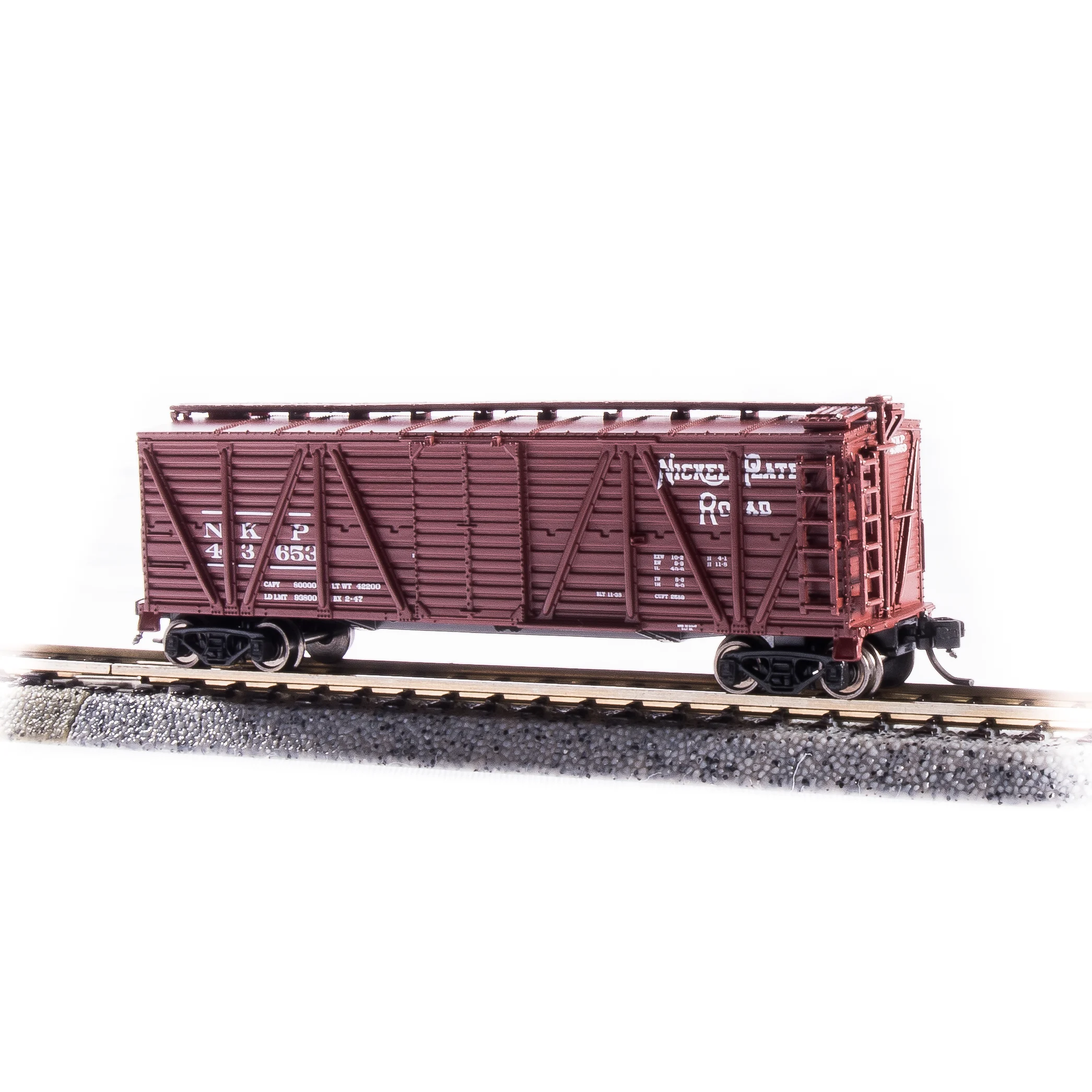 Broadway Limited N K7a Stock Car NKP w/Hog Sounds