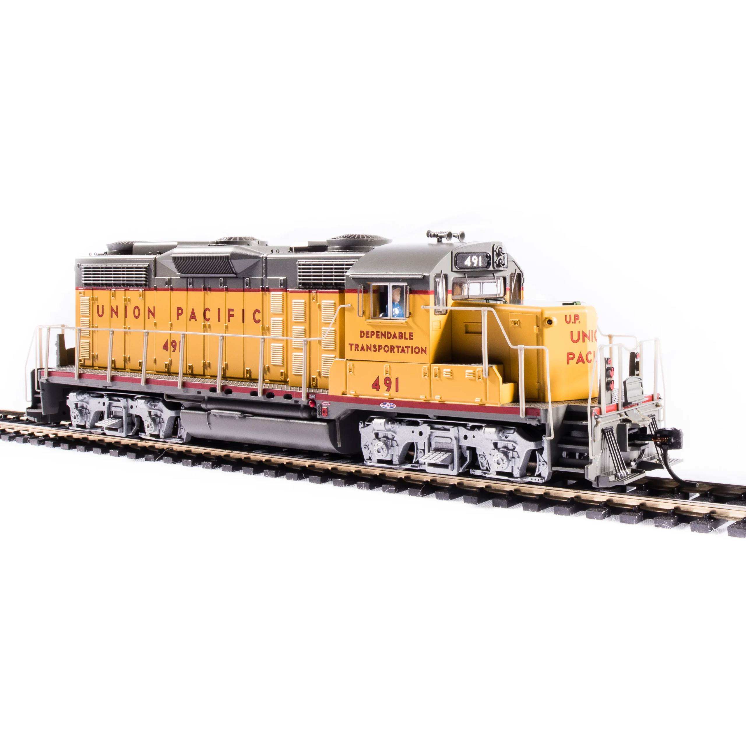 Broadway Limited HO Scale Union Pacific #491 EMD GP20 DCC/Sound Pargon 4 - BLI4279