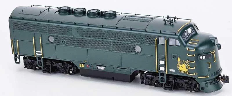 HO Bowser F-3A Jersey Central Phase 2 #58 - 24628