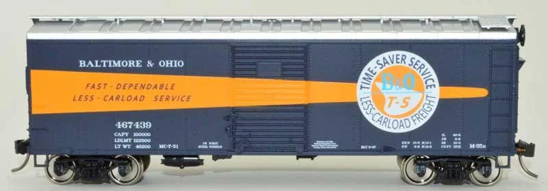 HO Bowser 40ft Box Car Baltimore & Ohio #467071 - 43146