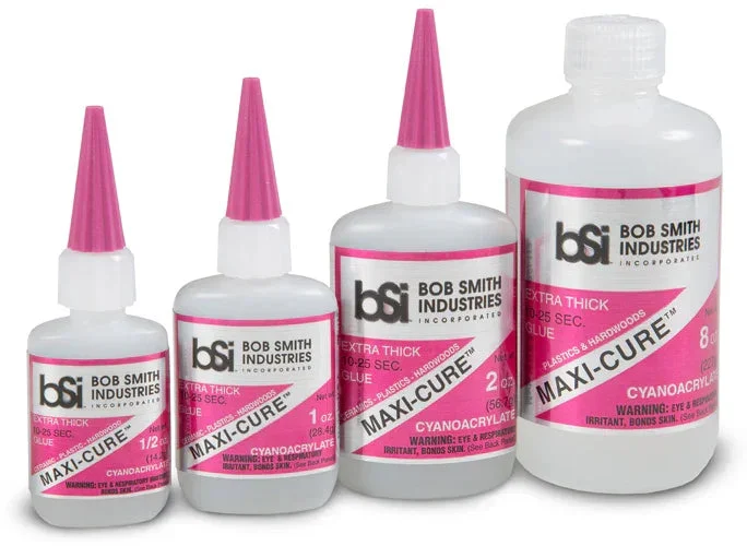 Bob Smith Industries Maxi-Cure Super Glue CA 2 Oz. 113