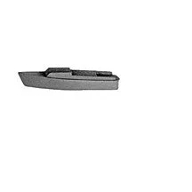 Plastruct Cast Metal Motor Boat (3 per pack)