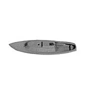 Plastruct Cast Metal Sail Boat (5 per pack)