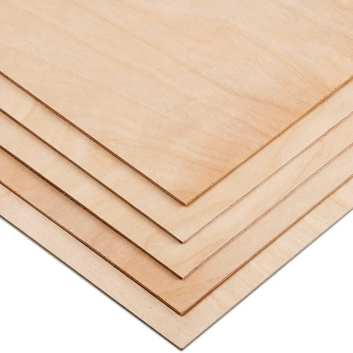 Bud Nosen Birch Plywood 1/32" x 12" x 24" 3 Ply (6/pkg) 6223
