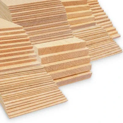 Bud Nosen Balsa Sheet 3/32" x 2" x 36" (20/pkg) 1122