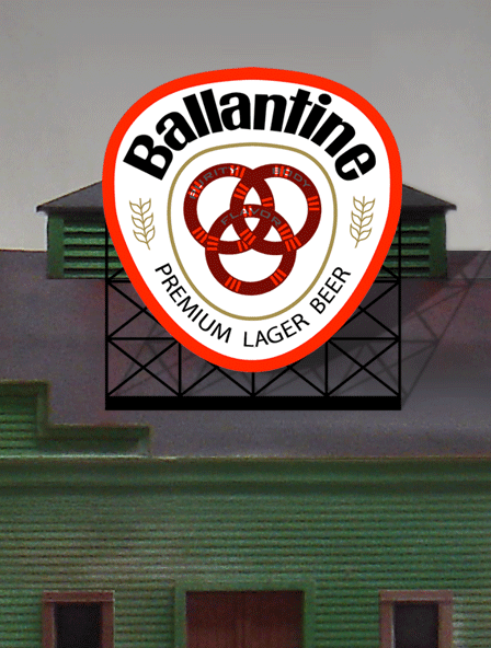 Miller Engineering Ballentine Sign (Lg)