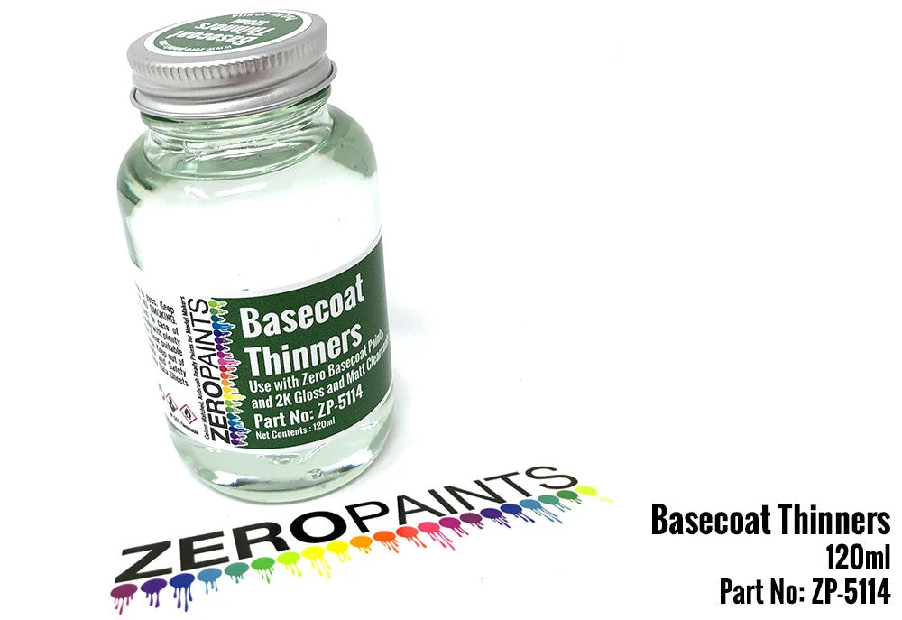 Zero Paints Basecoat Thinners - 100ml