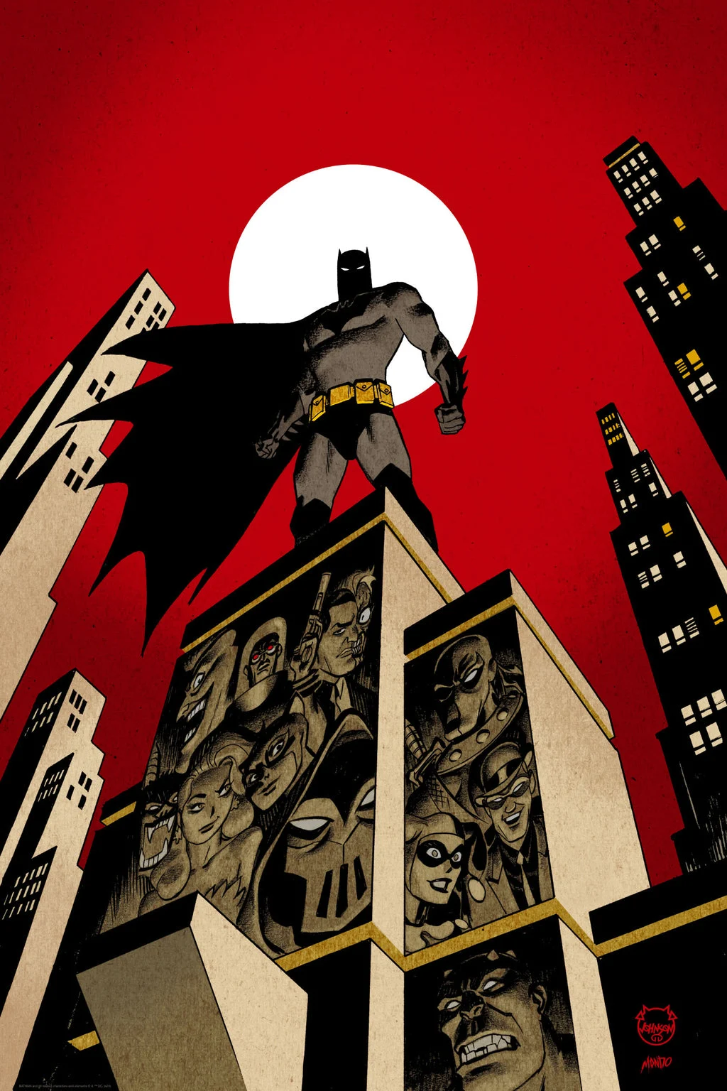 Batman: The Adventures Continue #1 Poster - Dave Johnson