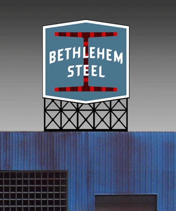 Miller Engineering Bethlehem Steel Sign (Lg)