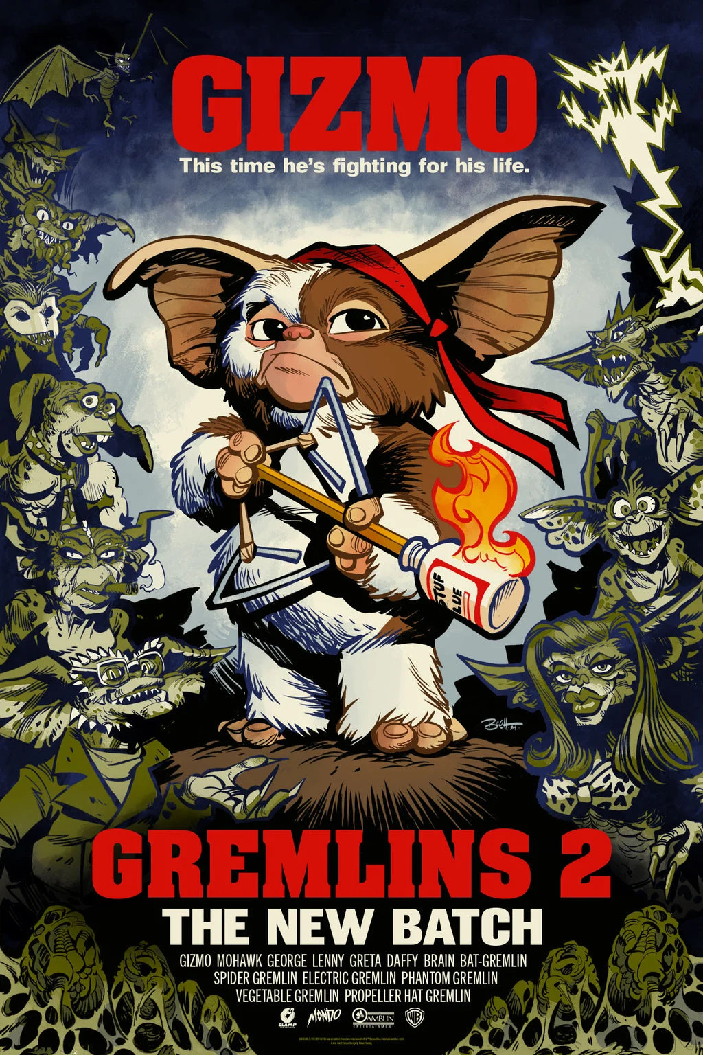 Gremlins 2: The New Batch Poster - Brett Parson