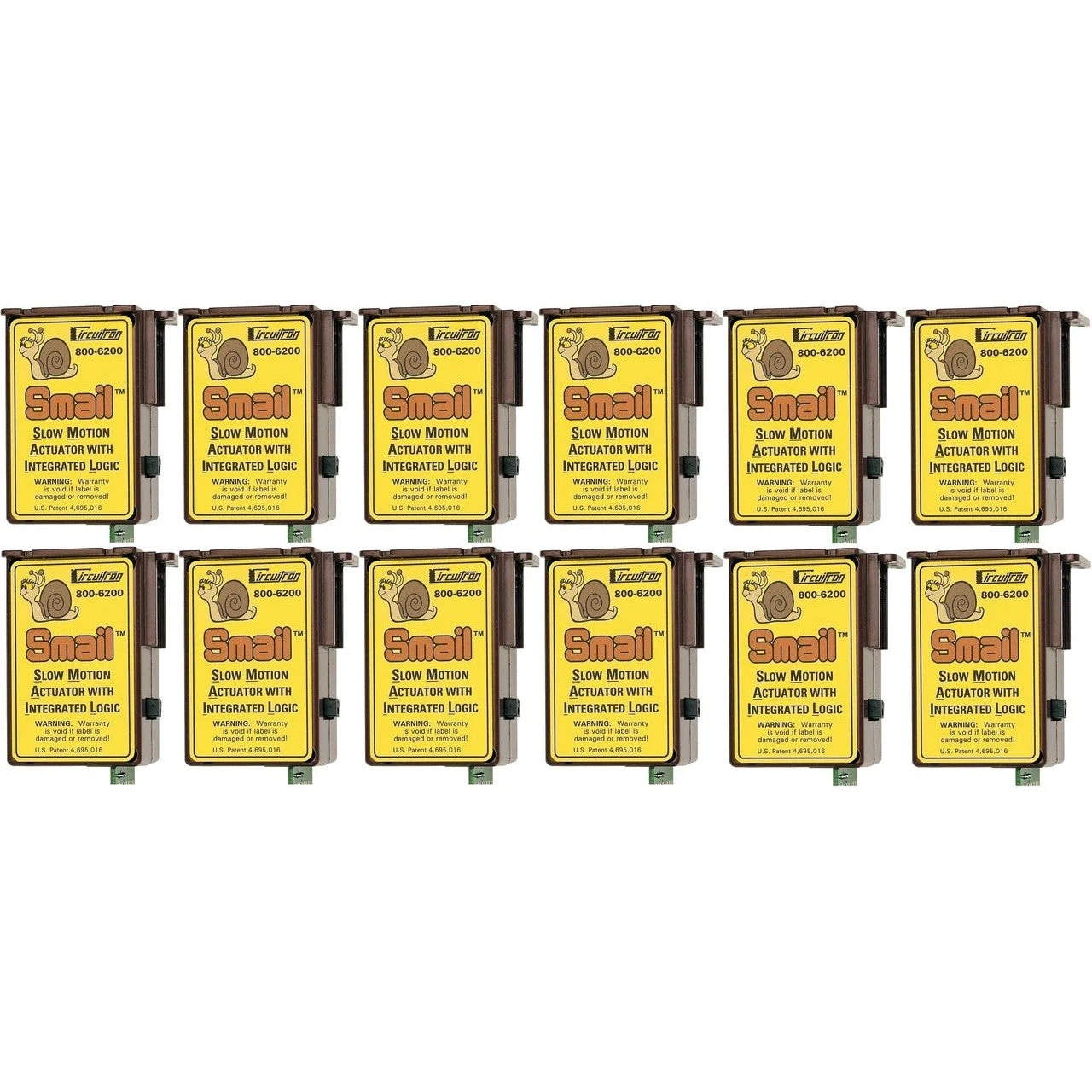 Circuitron Smail Slow Motion Actuator DCC Decoder Equipped 12 Pack 6212TB