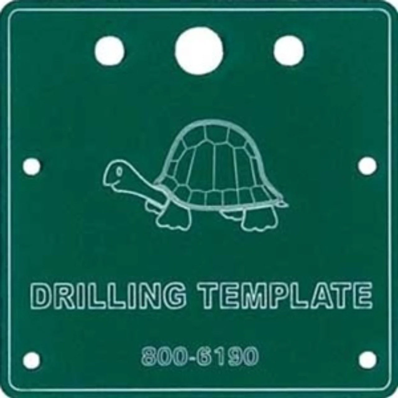 Circuitron CIR6190 Tortoise Drilling Template