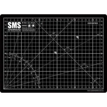 Scale Modelers Supply Premium Cutting Mat A2 Black